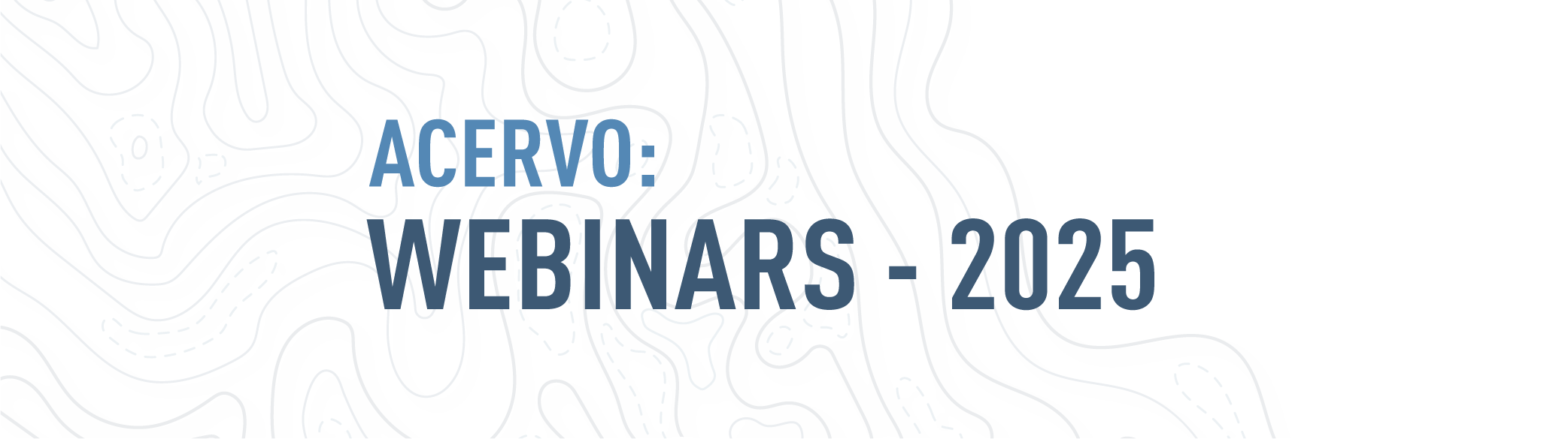 Acervo: Webinars - 2025