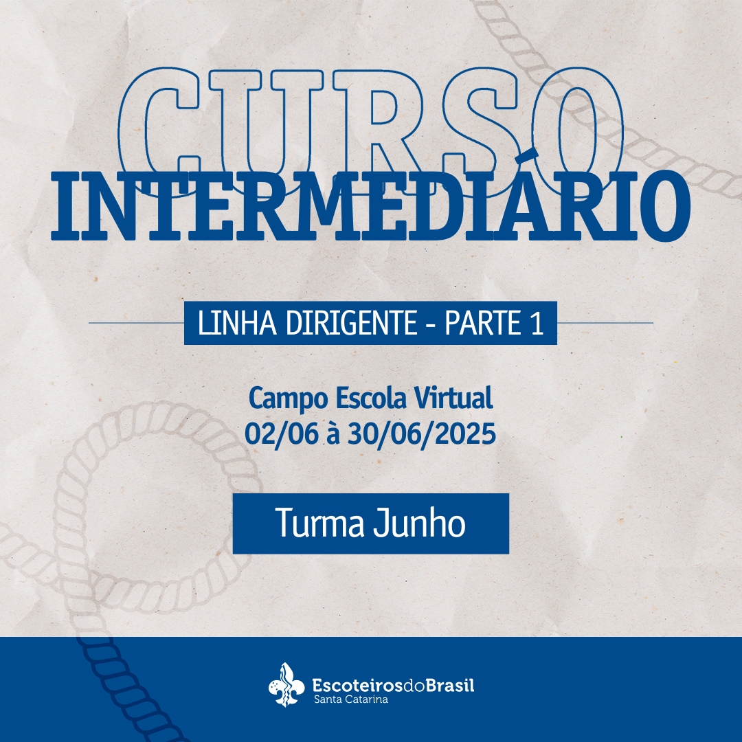 Curso Intermediário Dirigente SC - Parte 1 - Turma Junho - 2025