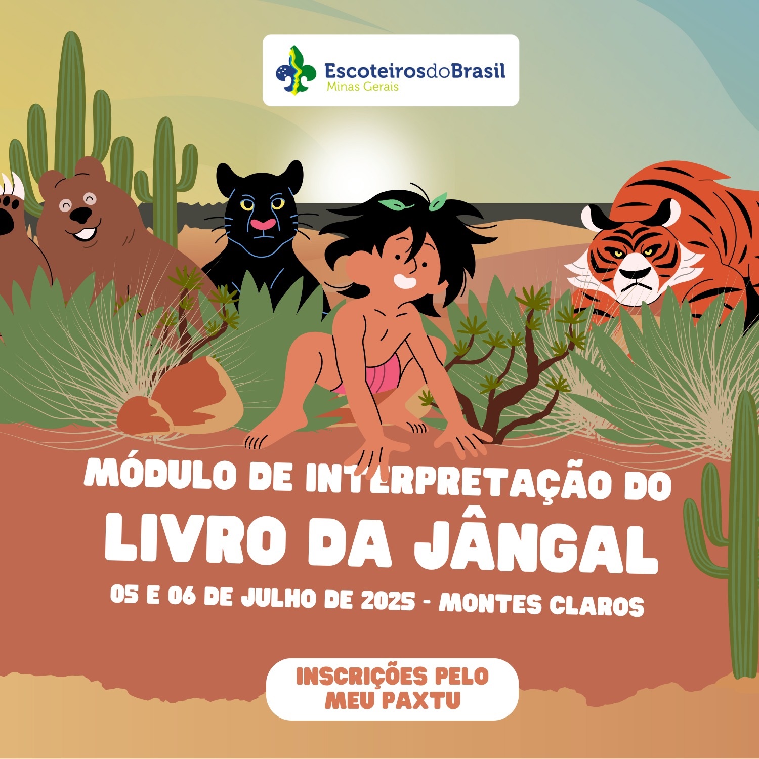 2025 - MÓDULO DE INTERPRETAÇÃO DO LIVRO DA JANGAL - Aut: 038/2025 - Diretor: Paulo Henrique