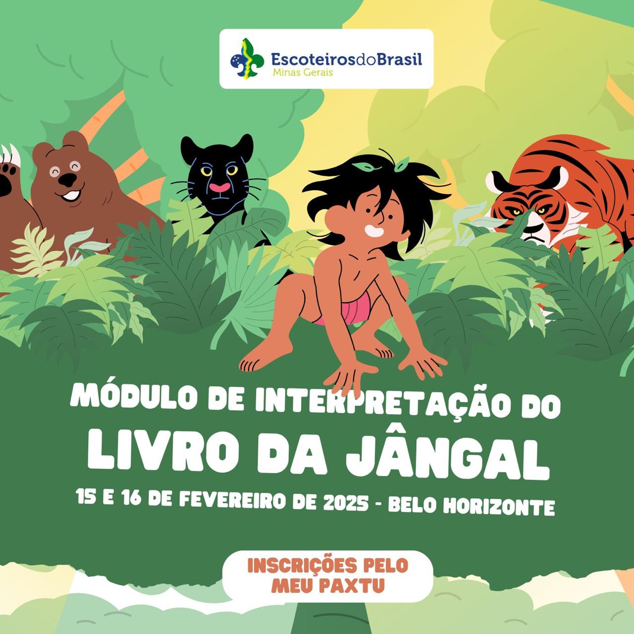 2025 - MÓDULO DE INTERPRETAÇÃO DO LIVRO DA JANGAL - Aut: 048/2025 - Diretora: Thaisy