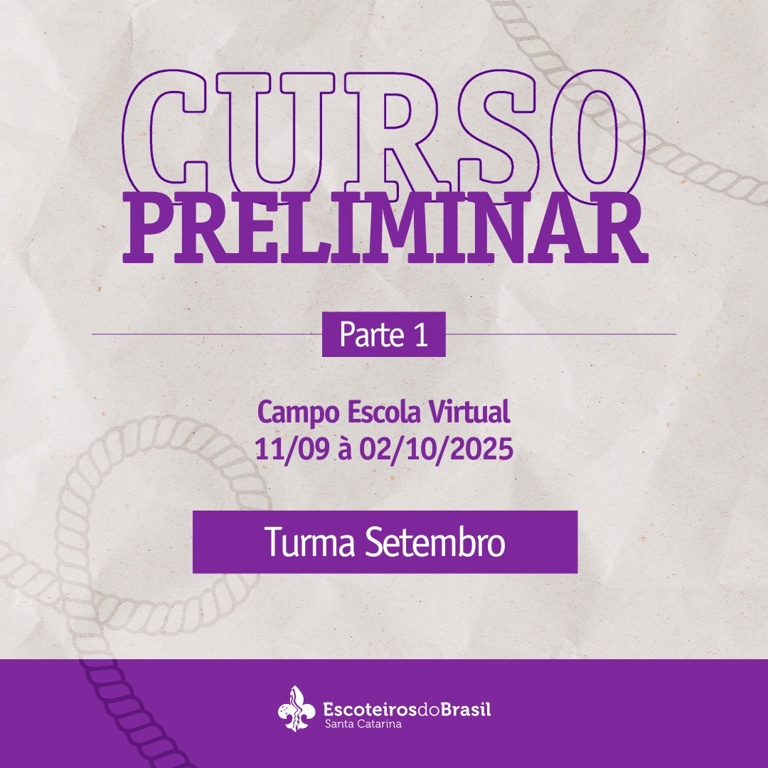 Curso Preliminar SC - Parte 1 - Turma Setembro - 2025