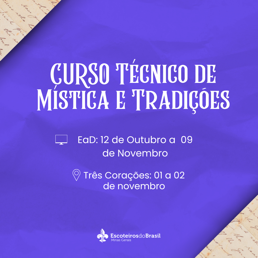 2025 - CURSO TECNICO DE MISTICA E TRADIÇÕES - Aut: 063/2025 - Diretor: Fernando Camargo