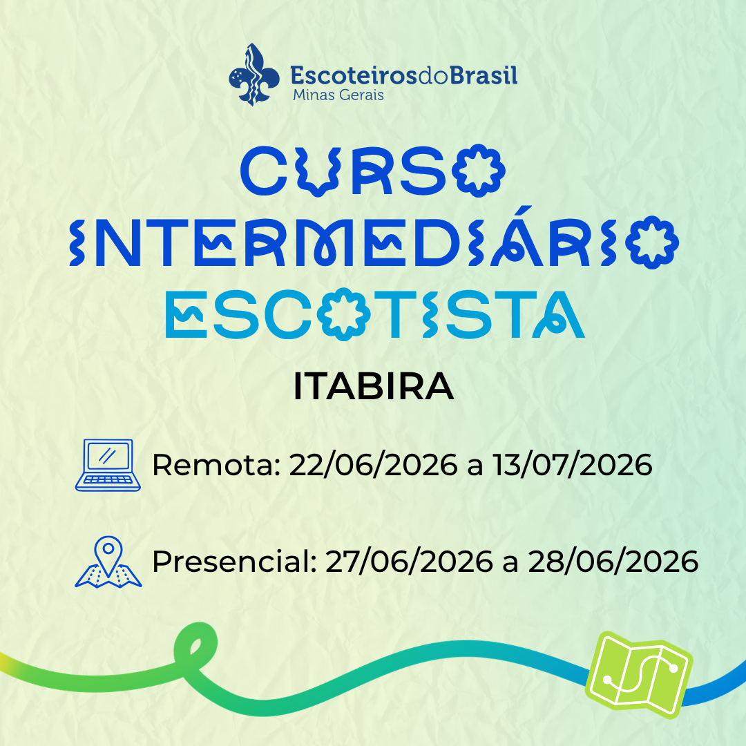 Curso Intermediário Escotista/Aut:4126/Diretor: Giovani Barbosa R de Freitas 