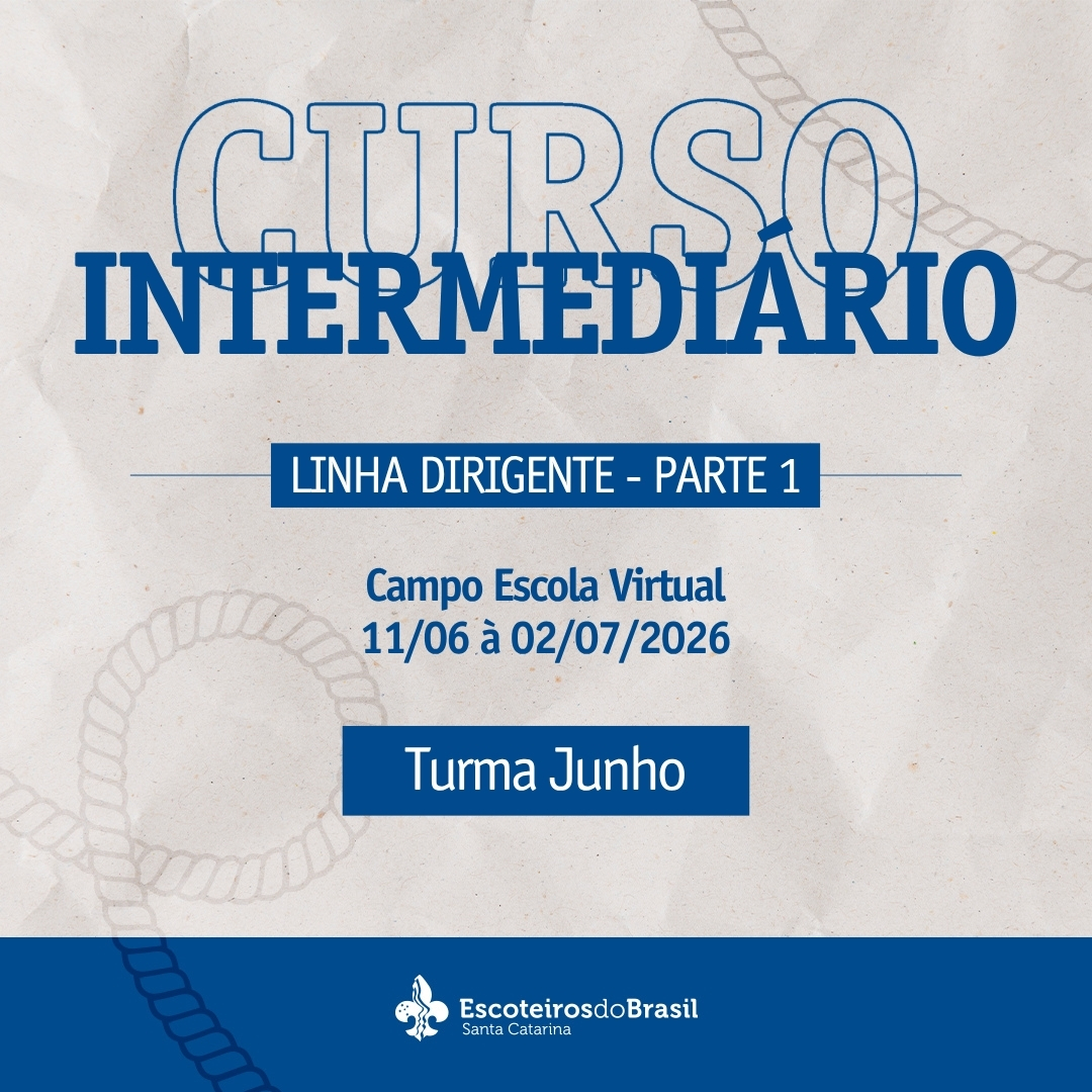 Curso Intermediário Dirigente SC - Parte 1 - Turma Junho - 2026