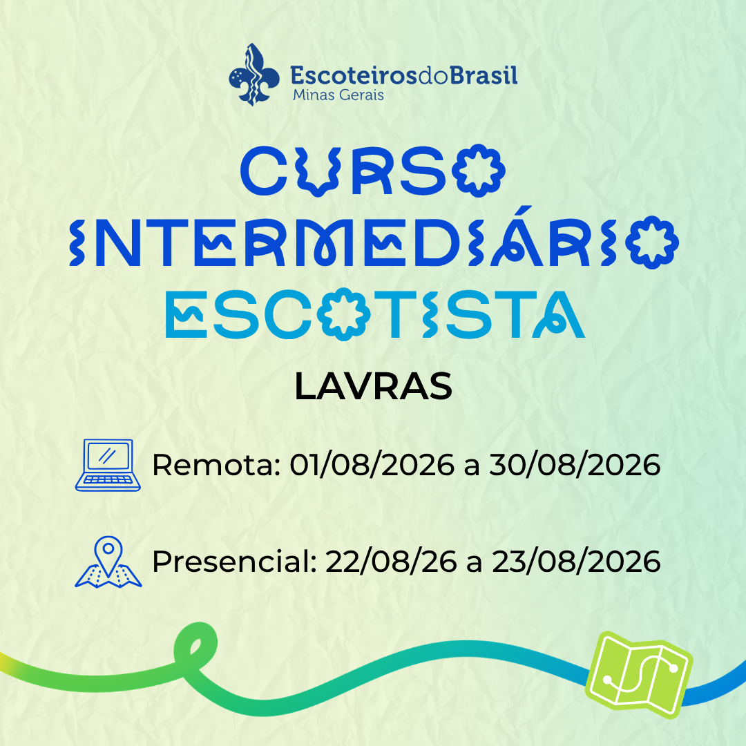 Curso Intermediário Escotista/Aut:4726/Diretor Marcus Fabiano Cota